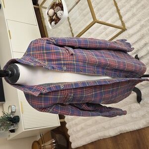 Duluth Trading Co PLAID Shirt Jacket - Size XL